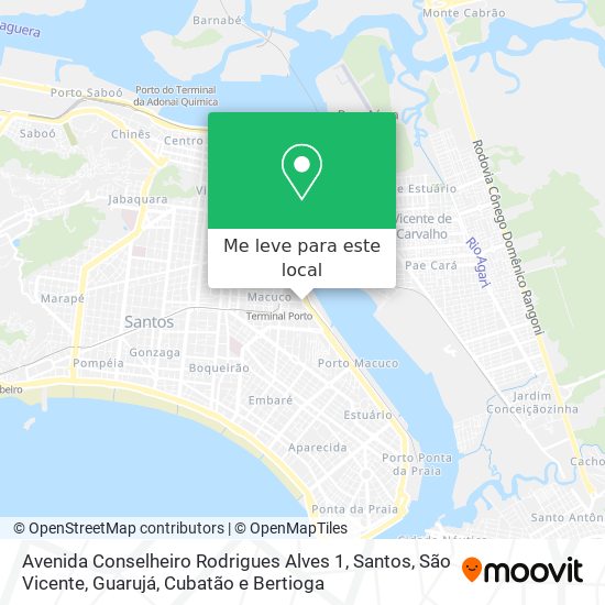 Avenida Conselheiro Rodrigues Alves 1 mapa