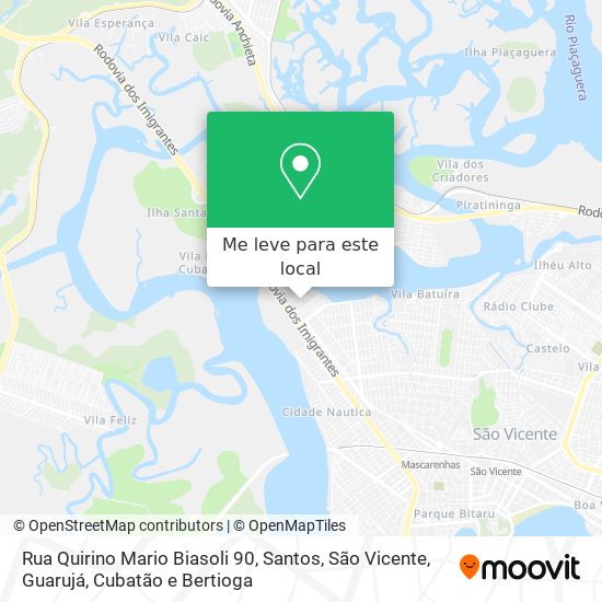 Rua Quirino Mario Biasoli 90 mapa