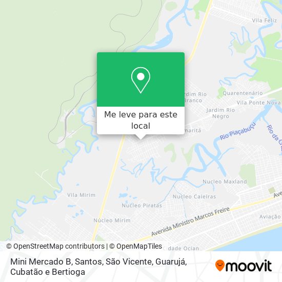 Mini Mercado B mapa