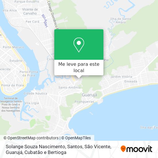Solange Souza Nascimento mapa
