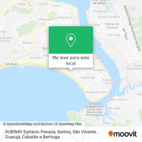 SUBWAY Epitacio Pessoa mapa