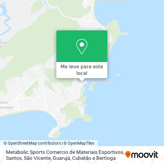 Metabolic Sports Comercio de Materiais Esportivos mapa