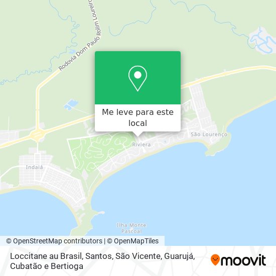Loccitane au Brasil mapa