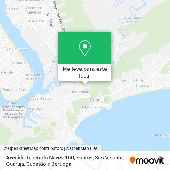 Avenida Tancredo Neves 100 mapa