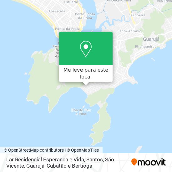 Lar Residencial Esperanca e Vida mapa