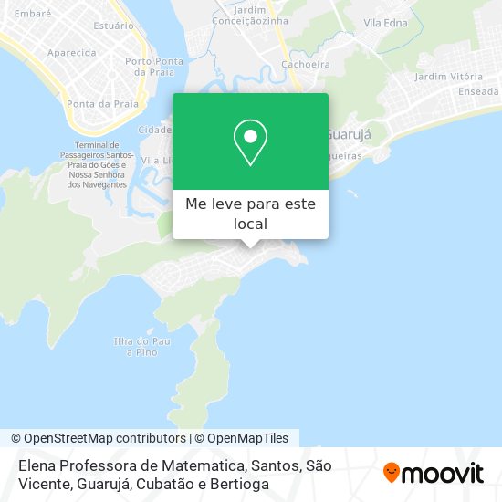 Elena Professora de Matematica mapa