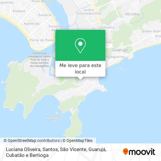 Luciana Oliveira mapa