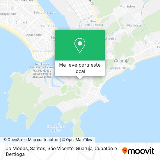 Jo Modas mapa