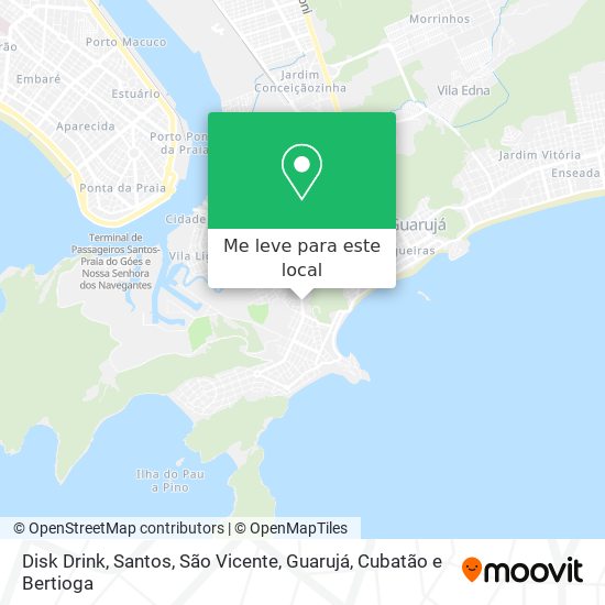 Disk Drink mapa