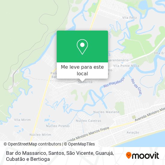 Bar do Massarico mapa