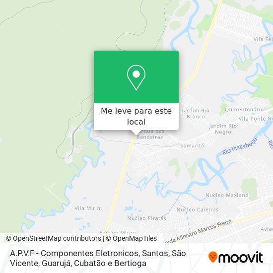 A.P.V.F - Componentes Eletronicos mapa