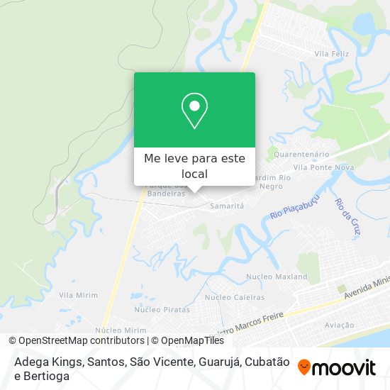 Adega Kings mapa