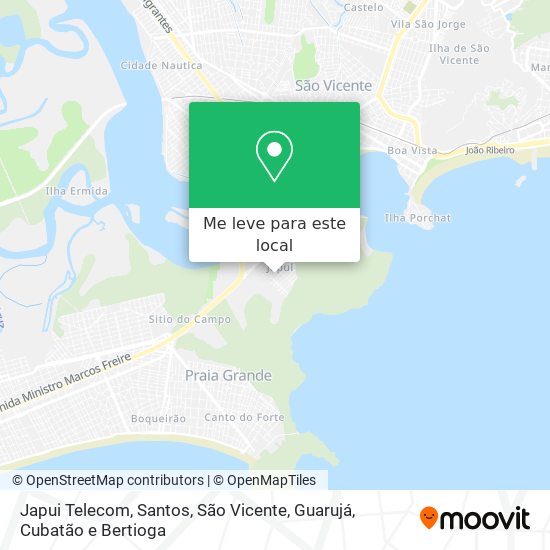 Japui Telecom mapa