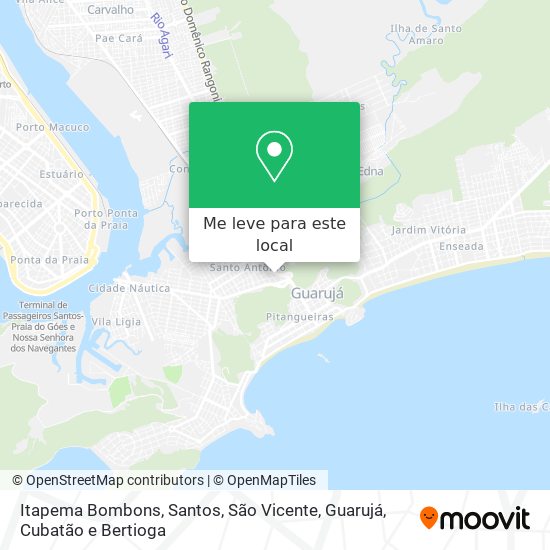 Itapema Bombons mapa