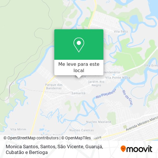 Monica Santos mapa