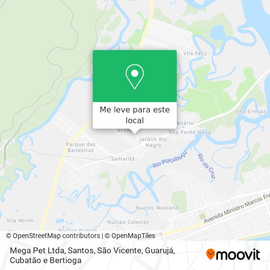 Mega Pet Ltda mapa