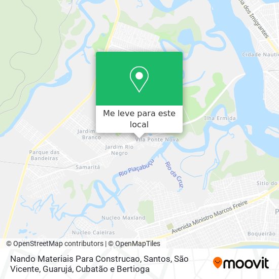 Nando Materiais Para Construcao mapa