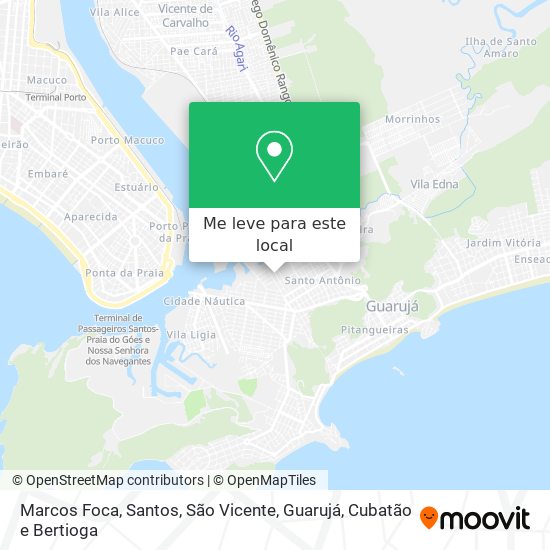 Marcos Foca mapa