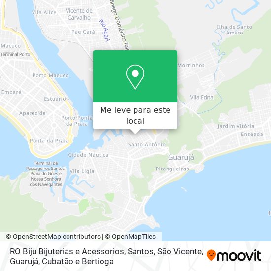 RO Biju Bijuterias e Acessorios mapa