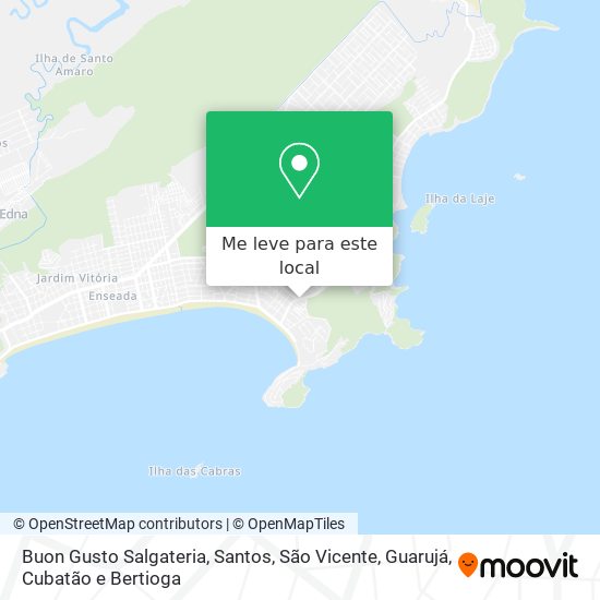 Buon Gusto Salgateria mapa