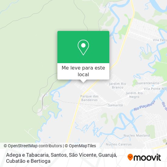 Adega e Tabacaria mapa