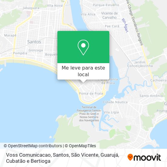 Voss Comunicacao mapa