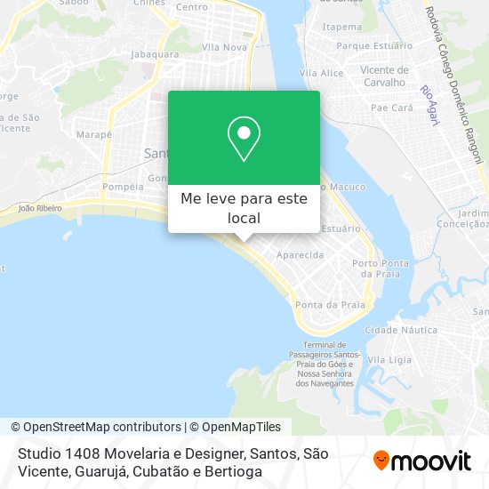 Studio 1408 Movelaria e Designer mapa