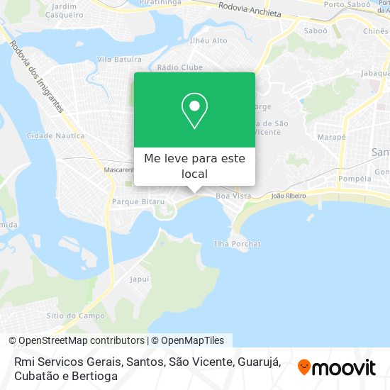 Rmi Servicos Gerais mapa