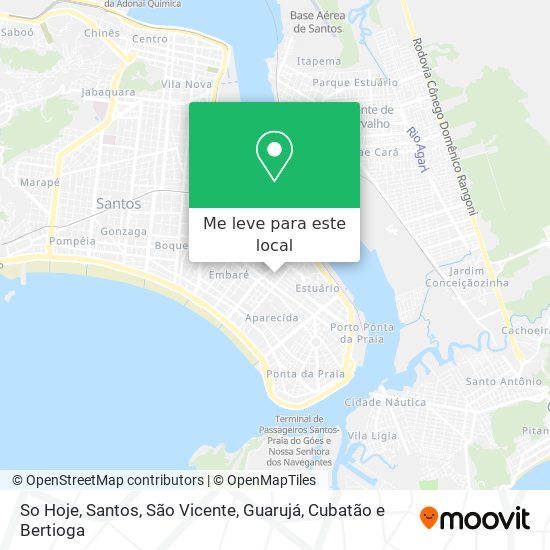 So Hoje mapa