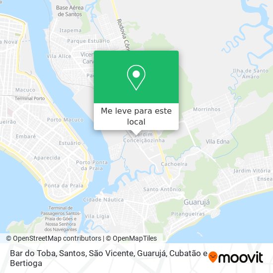 Bar do Toba mapa