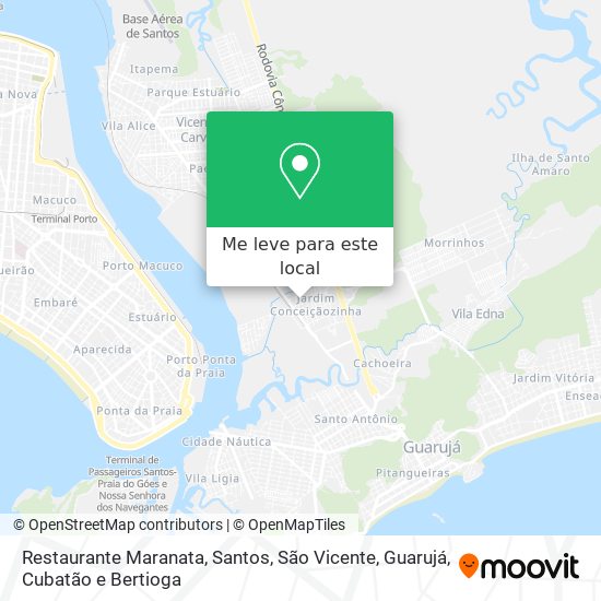 Restaurante Maranata mapa