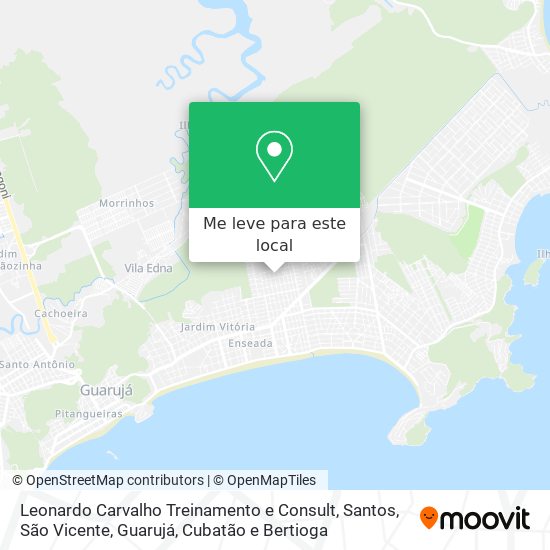 Leonardo Carvalho Treinamento e Consult mapa