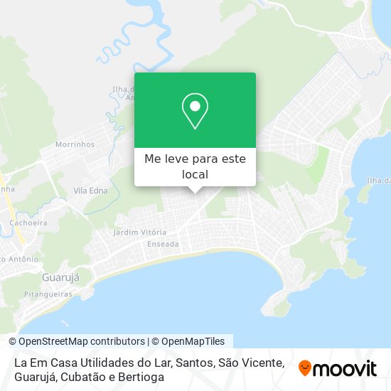 La Em Casa Utilidades do Lar mapa