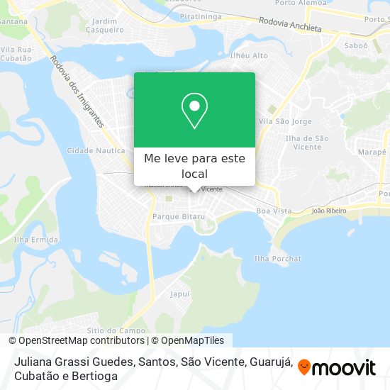 Juliana Grassi Guedes mapa