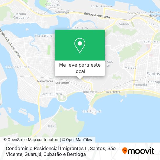 Condominio Residencial Imigrantes II mapa