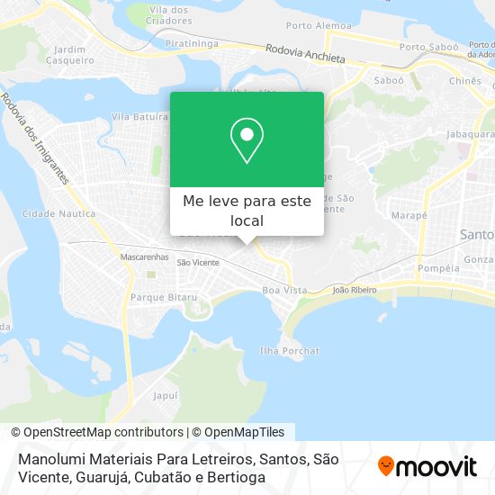 Manolumi Materiais Para Letreiros mapa