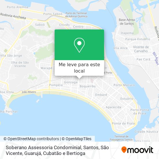 Soberano Assessoria Condominial mapa