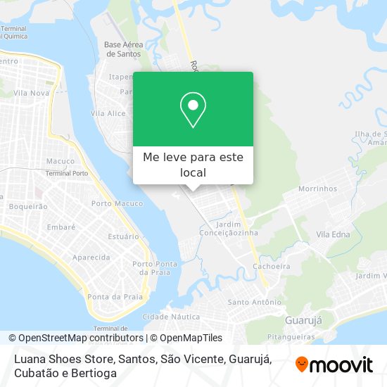 Luana Shoes Store mapa