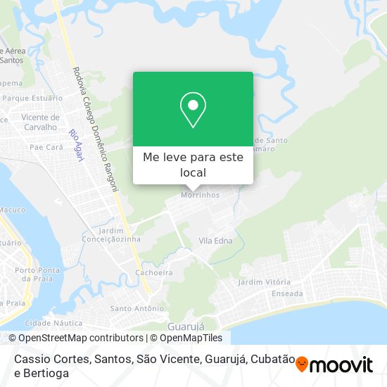Cassio Cortes mapa