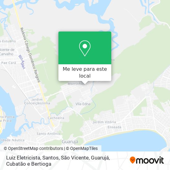 Luiz Eletricista mapa