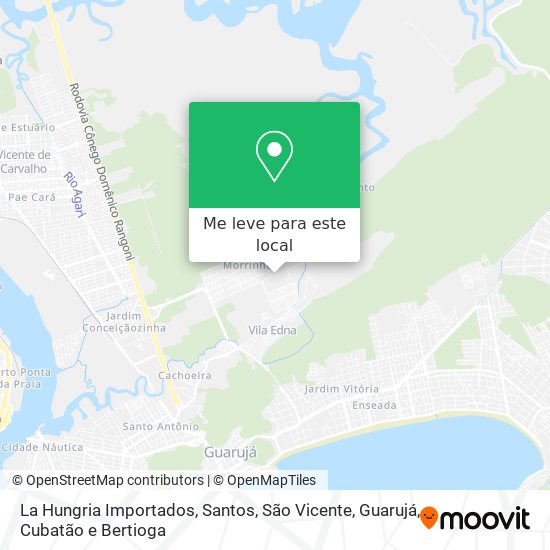 La Hungria Importados mapa