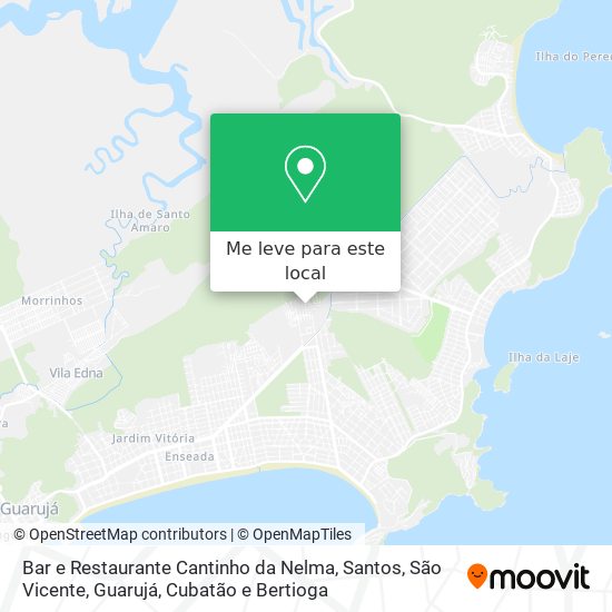 Bar e Restaurante Cantinho da Nelma mapa