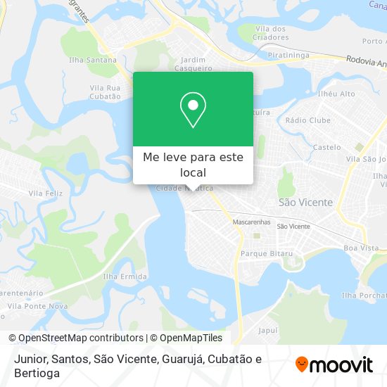Junior mapa