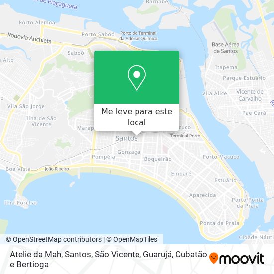Atelie da Mah mapa