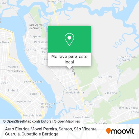 Auto Eletrica Movel Pereira mapa