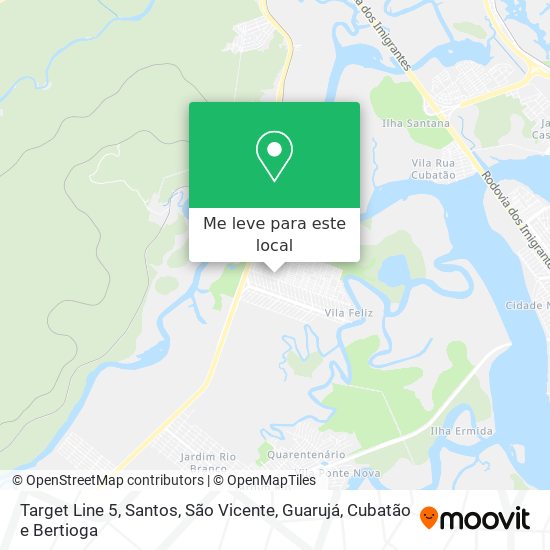 Target Line 5 mapa