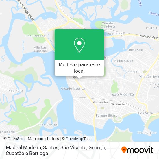 Madeal Madeira mapa