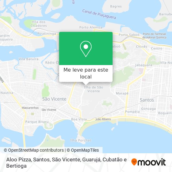 Aloo Pizza mapa