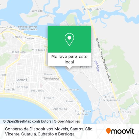 Conserto de Dispositivos Moveis mapa