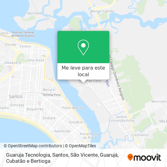 Guaruja Tecnologia mapa